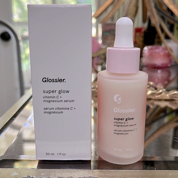 Glossier Skincare Glossier Super Glow Vitamin Cmagnesium Serum Full
